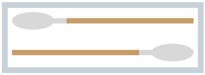 Wattestäbchen grosser Kopf steril