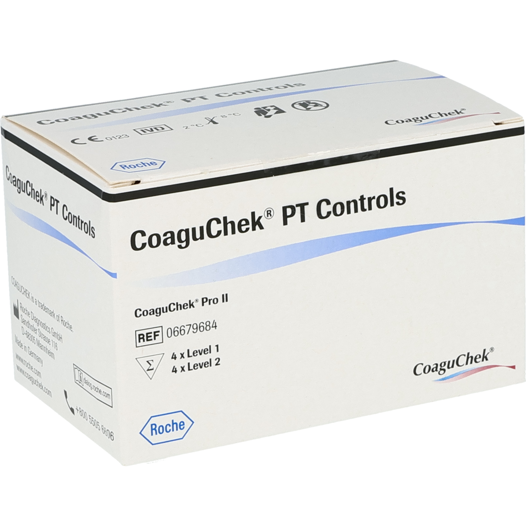 Roche CoaguChek Pro II PT Contrôles