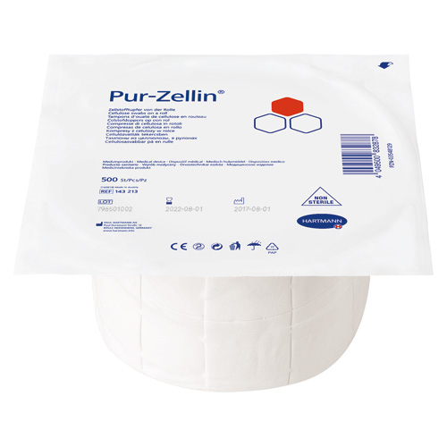 Pur-Zellin 11-fach, gerollt 4 x 5 cm Pur-Zellin 11-fach, gerollt 4 x 5 cm