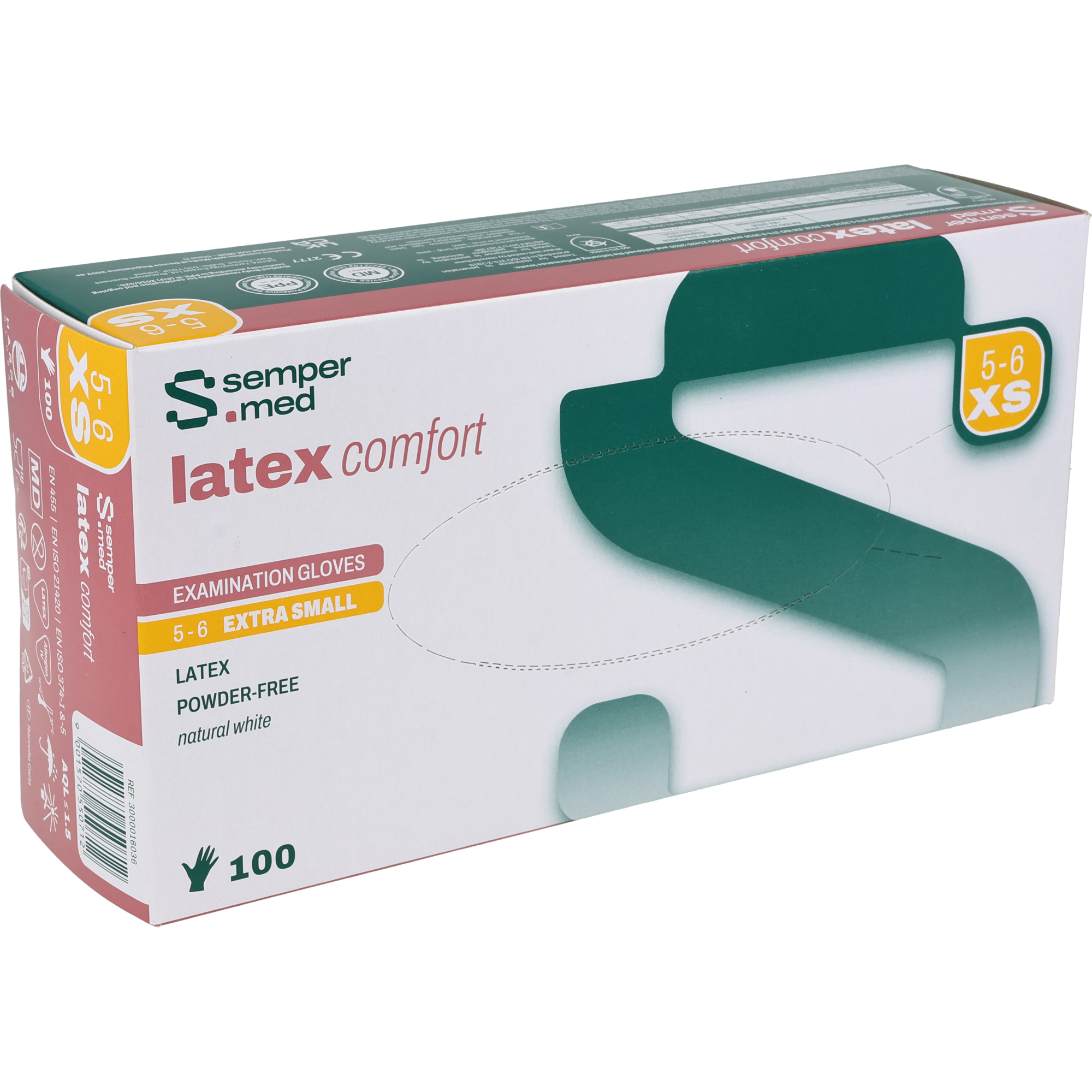 sempermed latex comfort XS