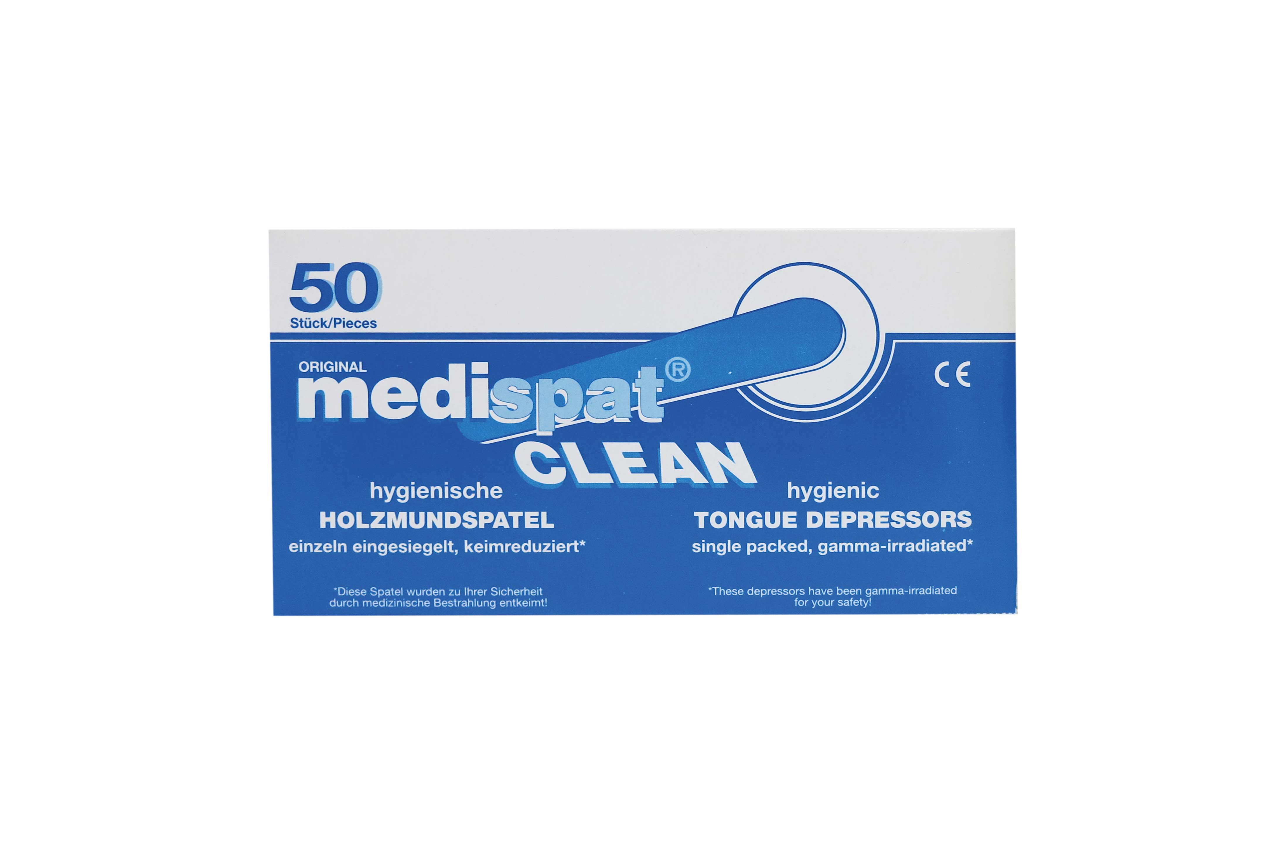 Medispat Holzmundspatel einzeln verpackt