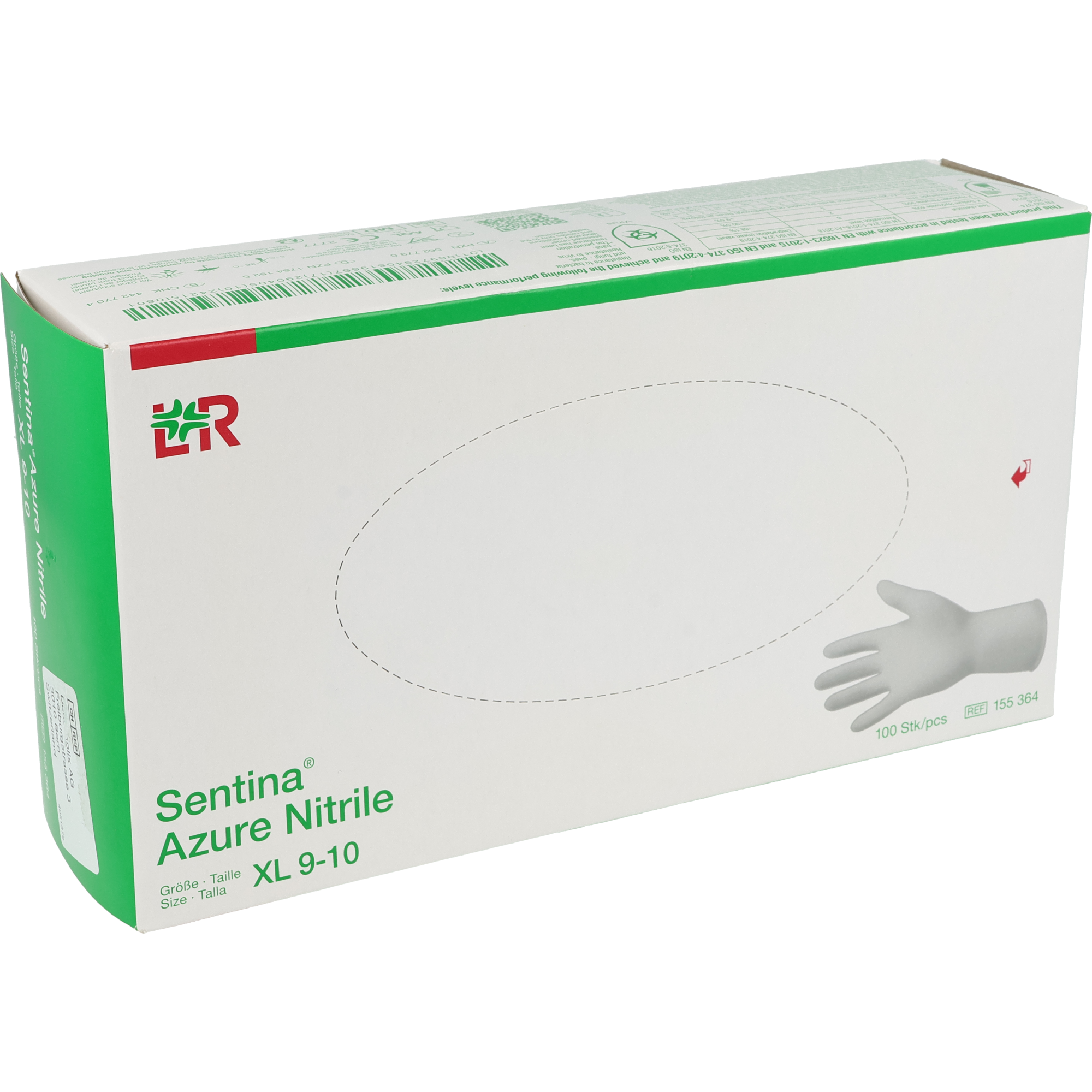 Lohmann & Rauscher Sentina Azure Nitrile Handschuh