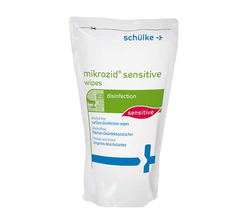 Mikrozid Sensitive Wipes lingettes désinfectantes pour surfaces sans alcool