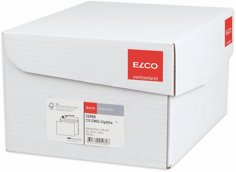 Elco Premium Briefumschläge ohne Fenster C5 Elco Premium Briefumschläge ohne Fenster C5