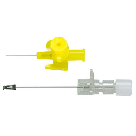BBraun Vasofix Safety PUR Braunüle (G24) gelb