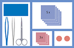 MediSet Kit de soin des plaies 478538