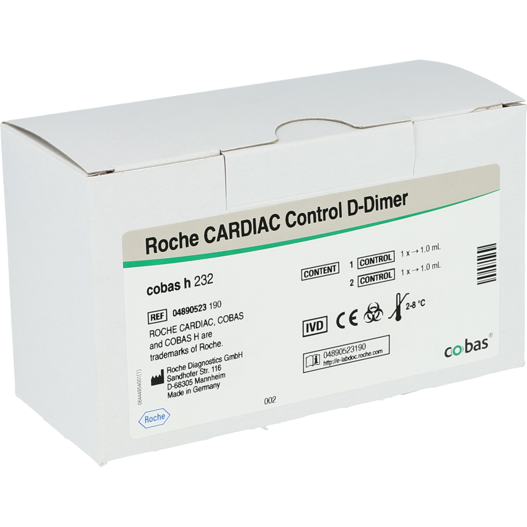 Roche cobas H 232 D-Dimer Control Roche cobas H 232 D-Dimer Control