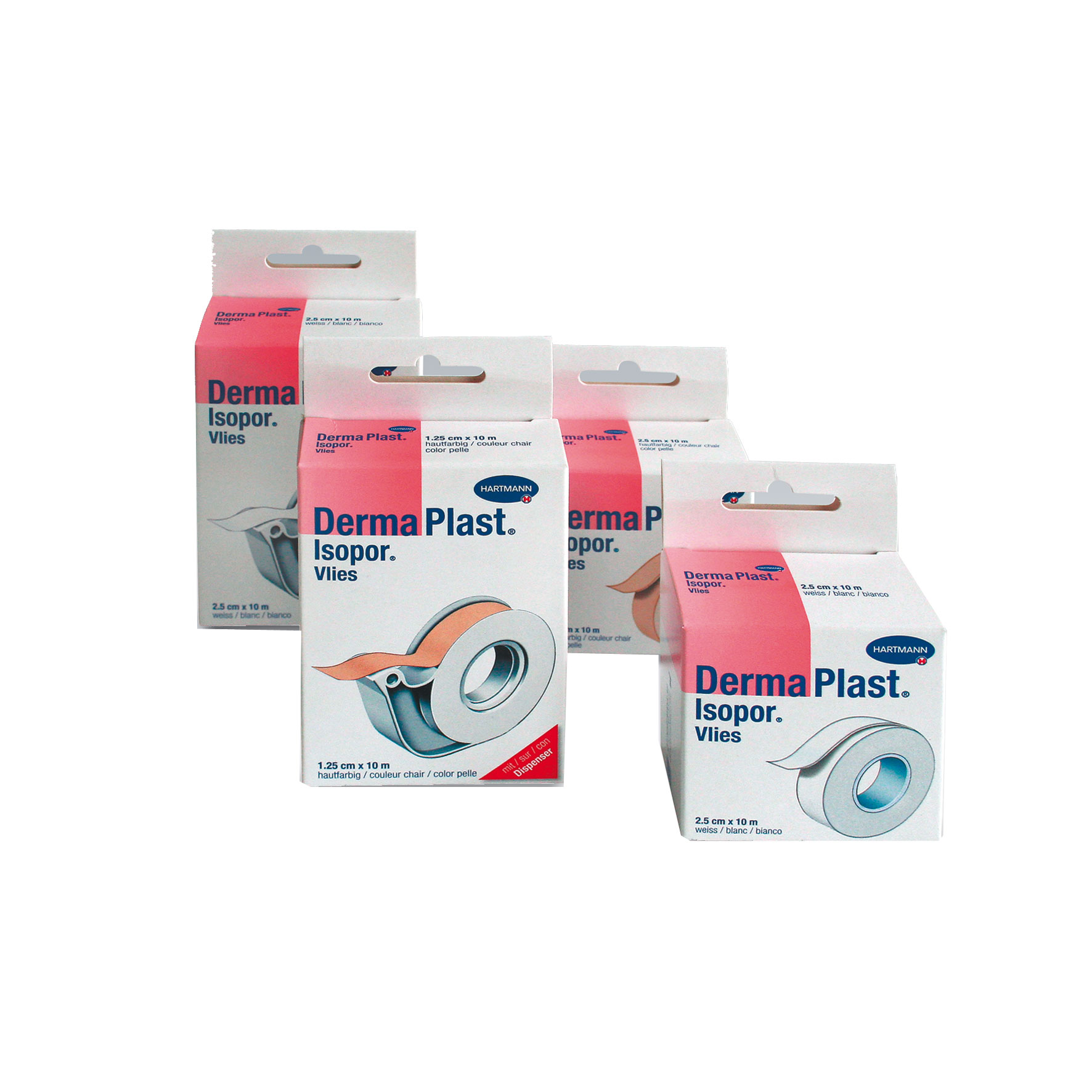DermaPlast Isopor Rouleau économique de sparadrap en non-tissé