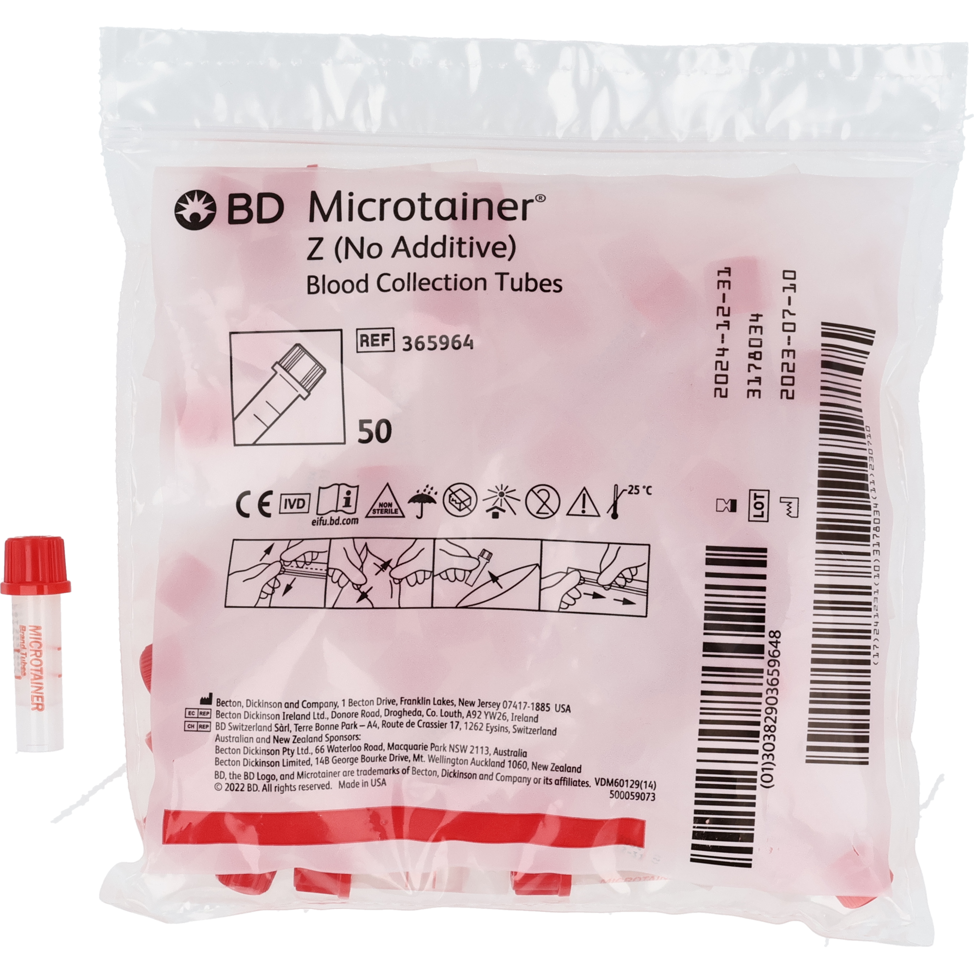 BD Microtainer mit Microgard Verschluss BD Microtainer mit Microgard Verschluss