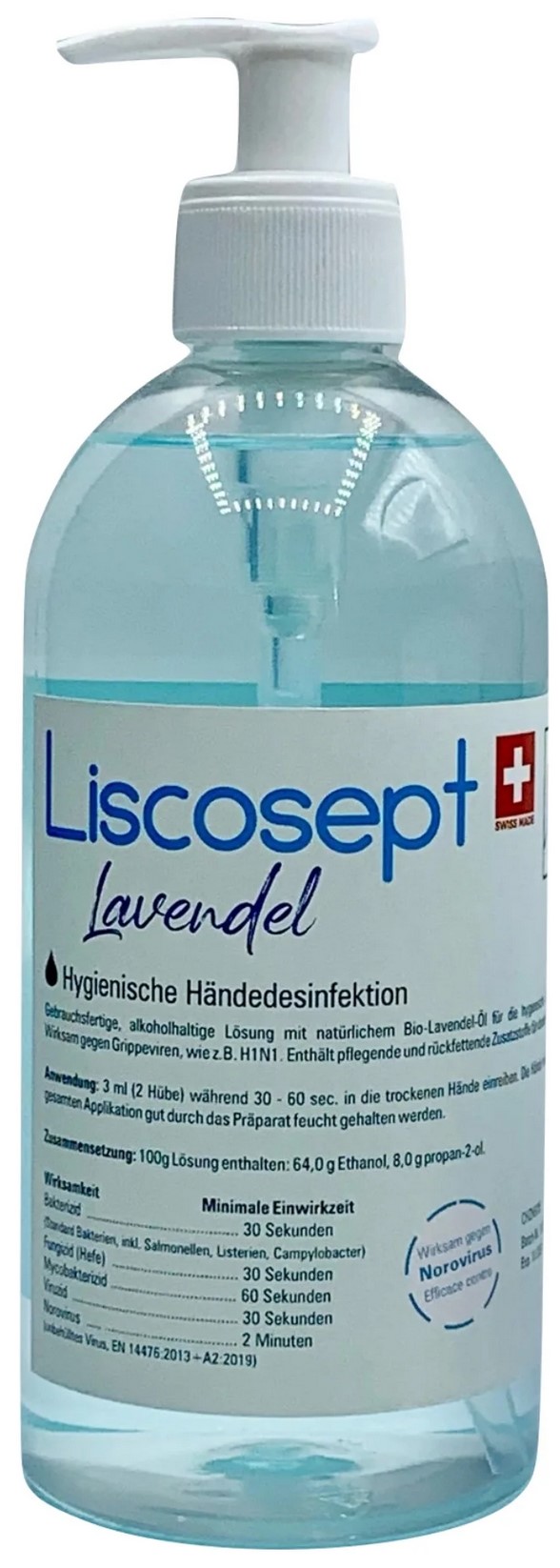 Liscosept Lavendel 500 ml avec distributeur doseur