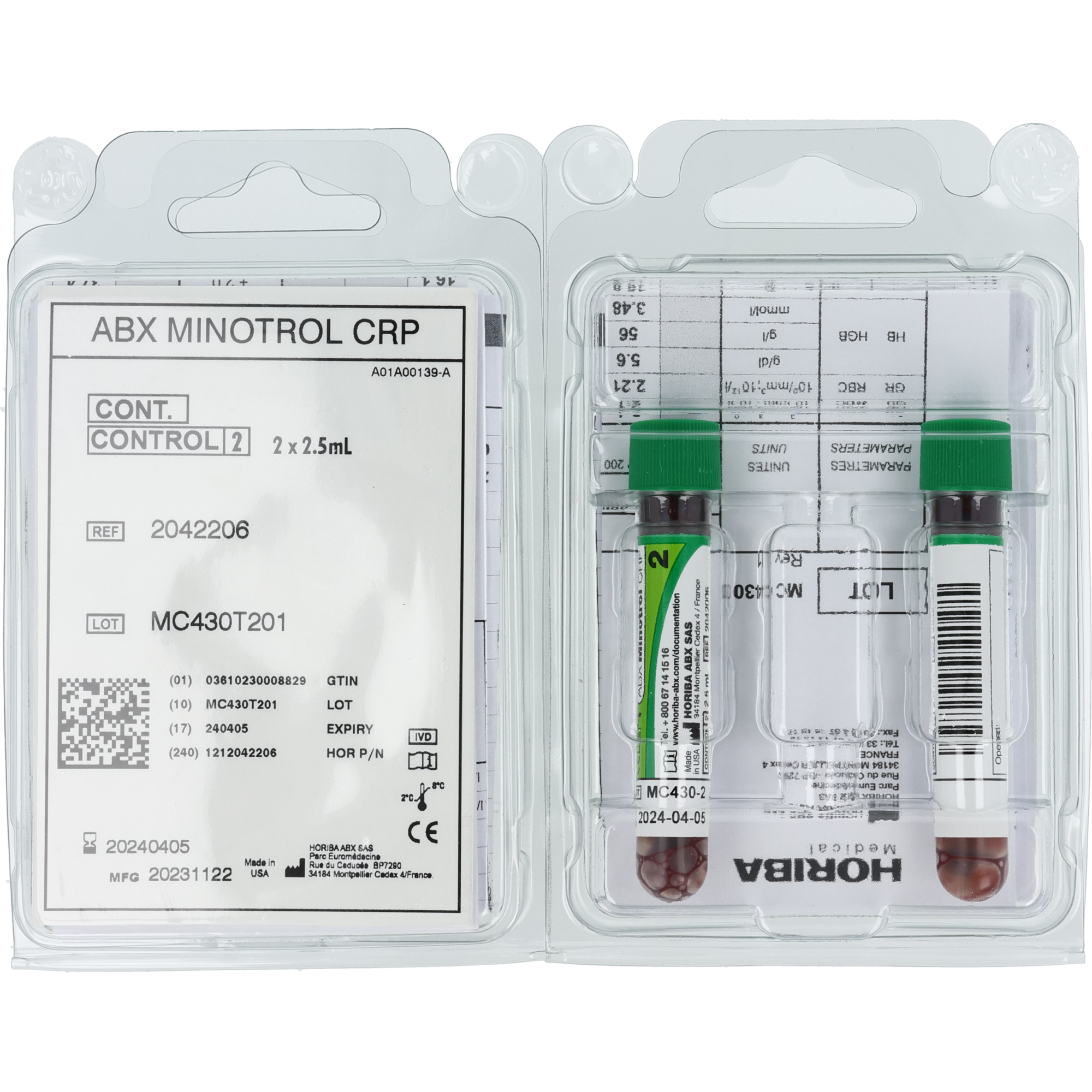 Minotrol CRP Control 2 normal Minotrol CRP Control 2 normal