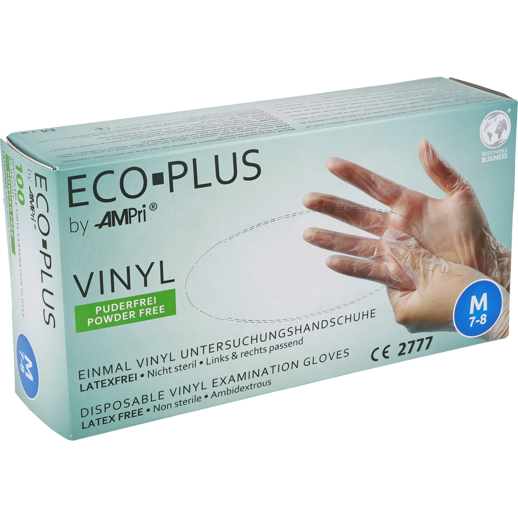Gants en vinyle Eco-Plus Taille M