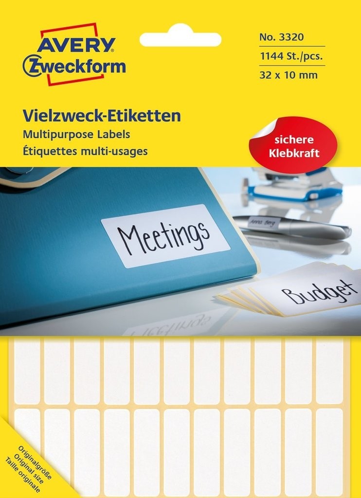 Zweckformetiketten weiss Zweckformetiketten weiss