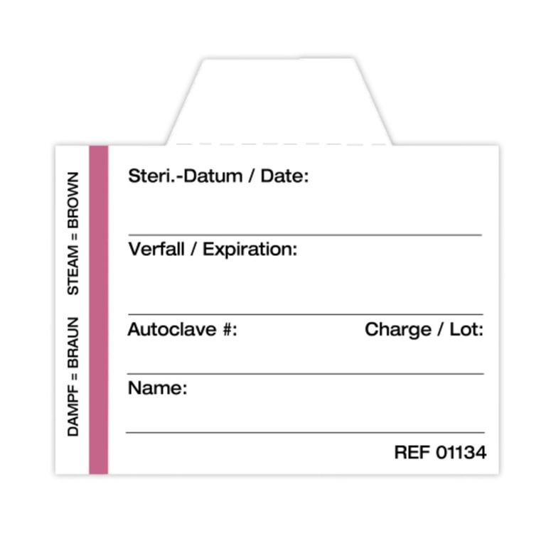 Container-Schild für Wagner-Container mit Dampfindikator selbstklebend Container-Schild für Wagner-Container mit Dampfindikator selbstklebend