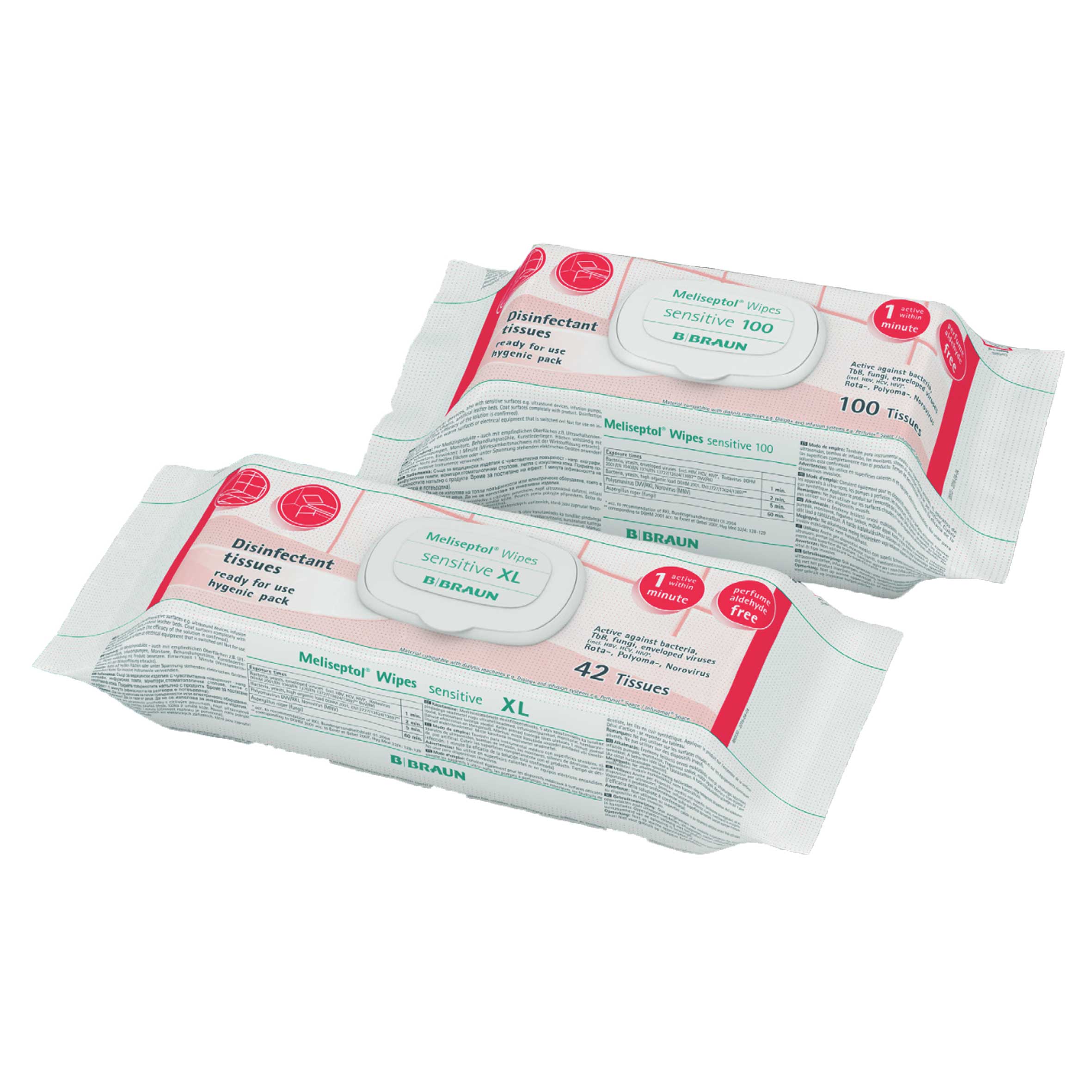 BBraun Meliseptol Wipes sensitiv XL BBraun Meliseptol Wipes sensitiv XL
