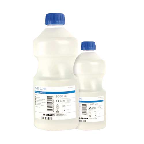 BBraun NaCl 0,9% Ecotainer Solutions de rinçage