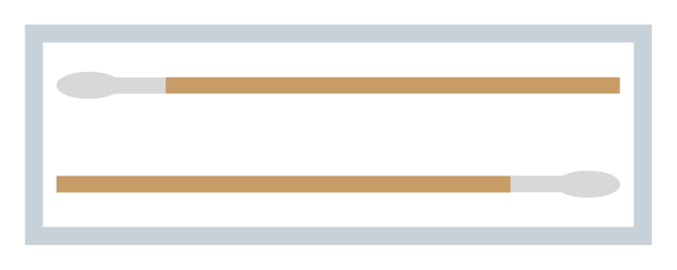 MediSet Wattestäbchen aus Holz Kopf klein steril MediSet Wattestäbchen aus Holz Kopf klein steril