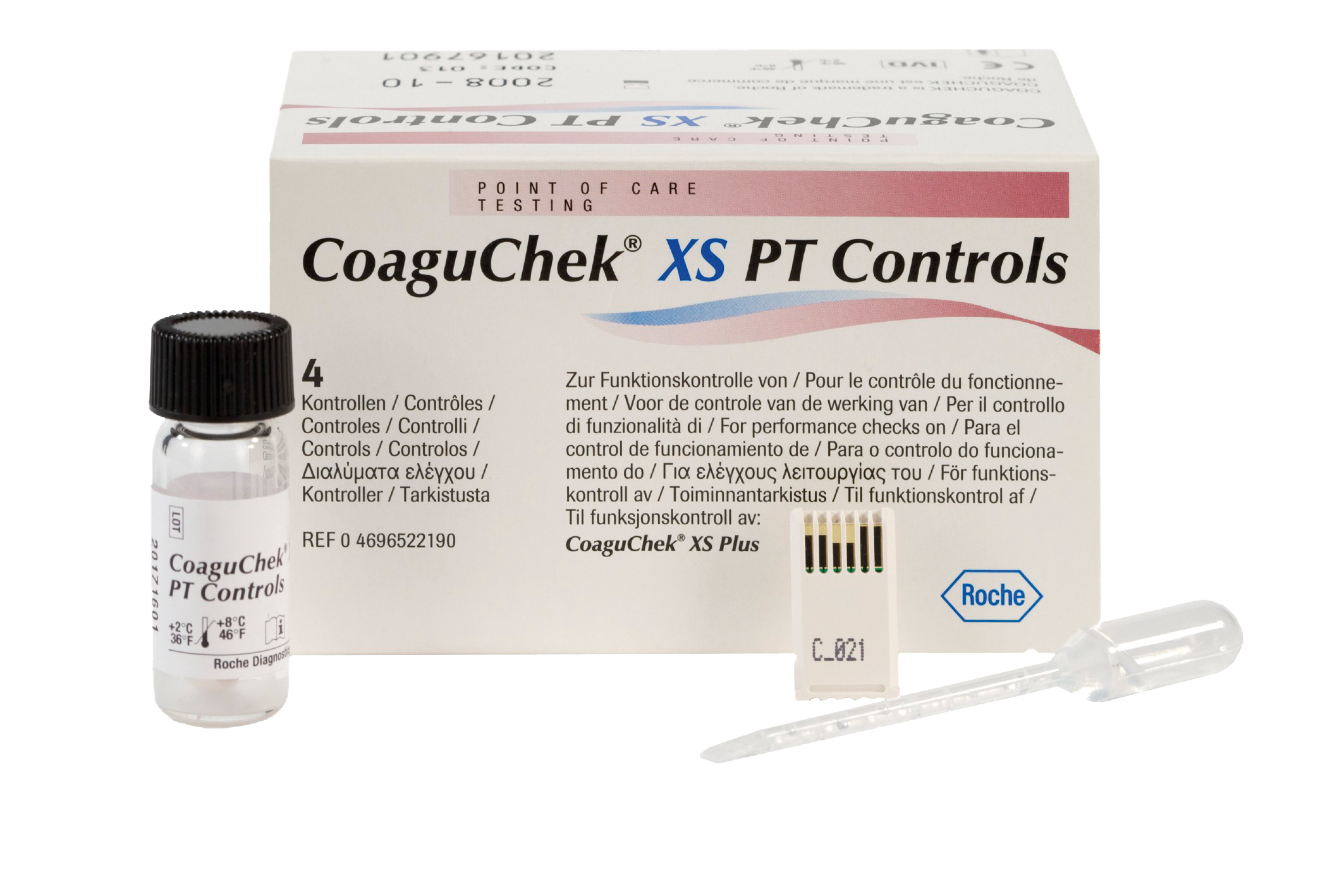 Roche CoaguChek XS PT Plus Kontrolle Roche CoaguChek XS PT Plus Kontrolle