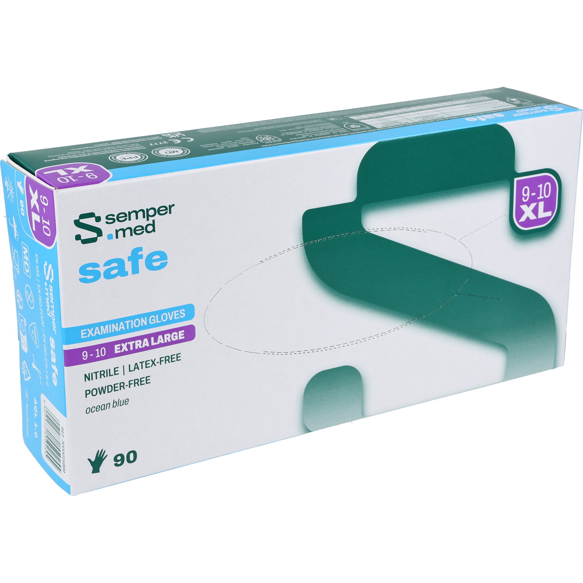 Sempermed safe blau Grösse XL