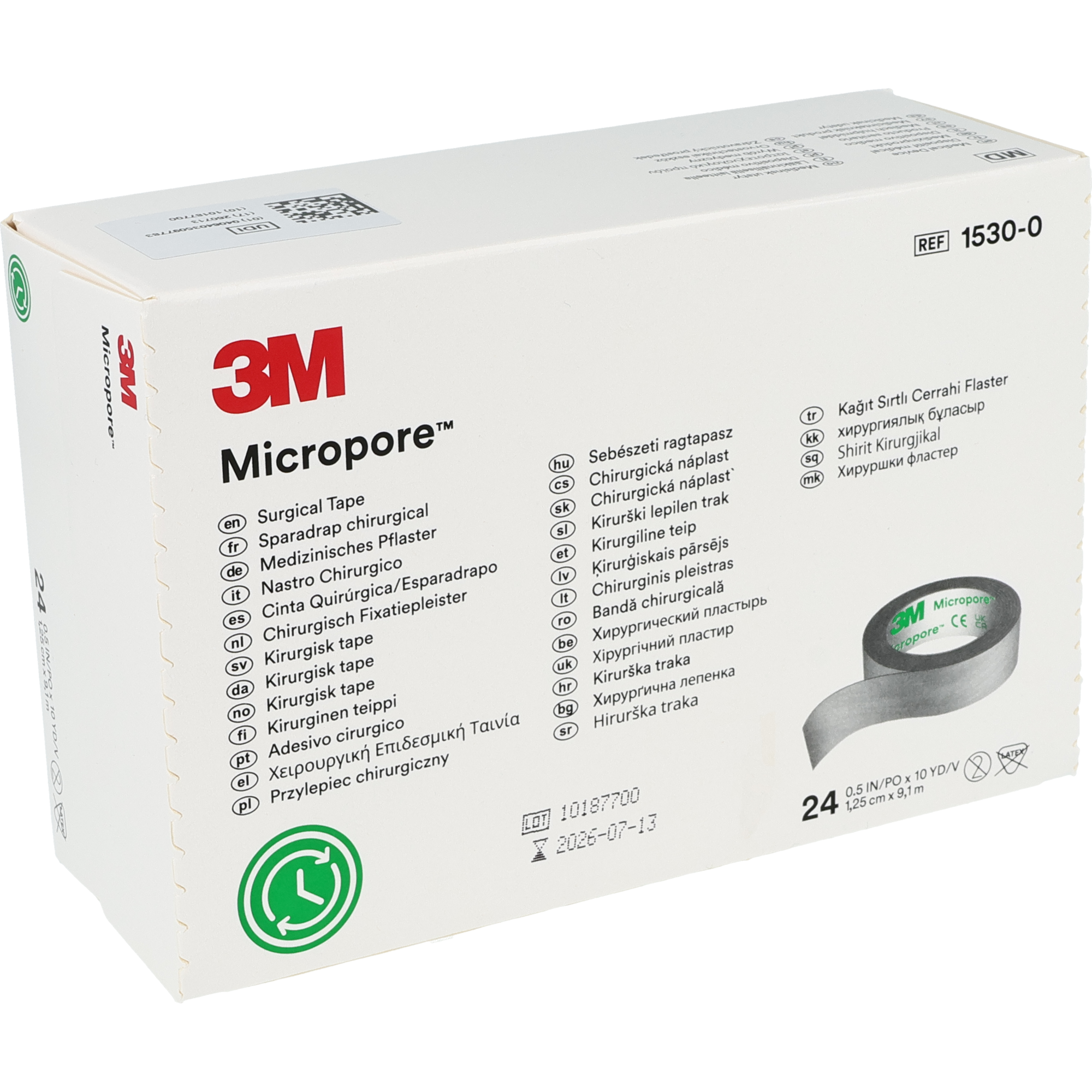 3M Micropore weiss ohne Abroller