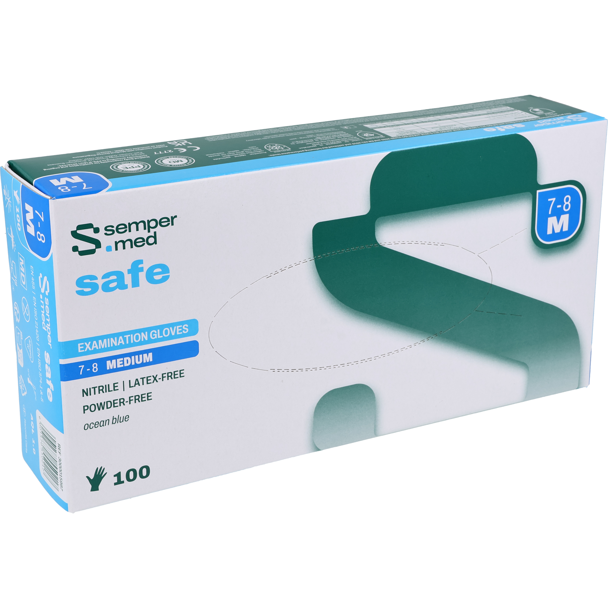 Sempermed safe blau Grösse M