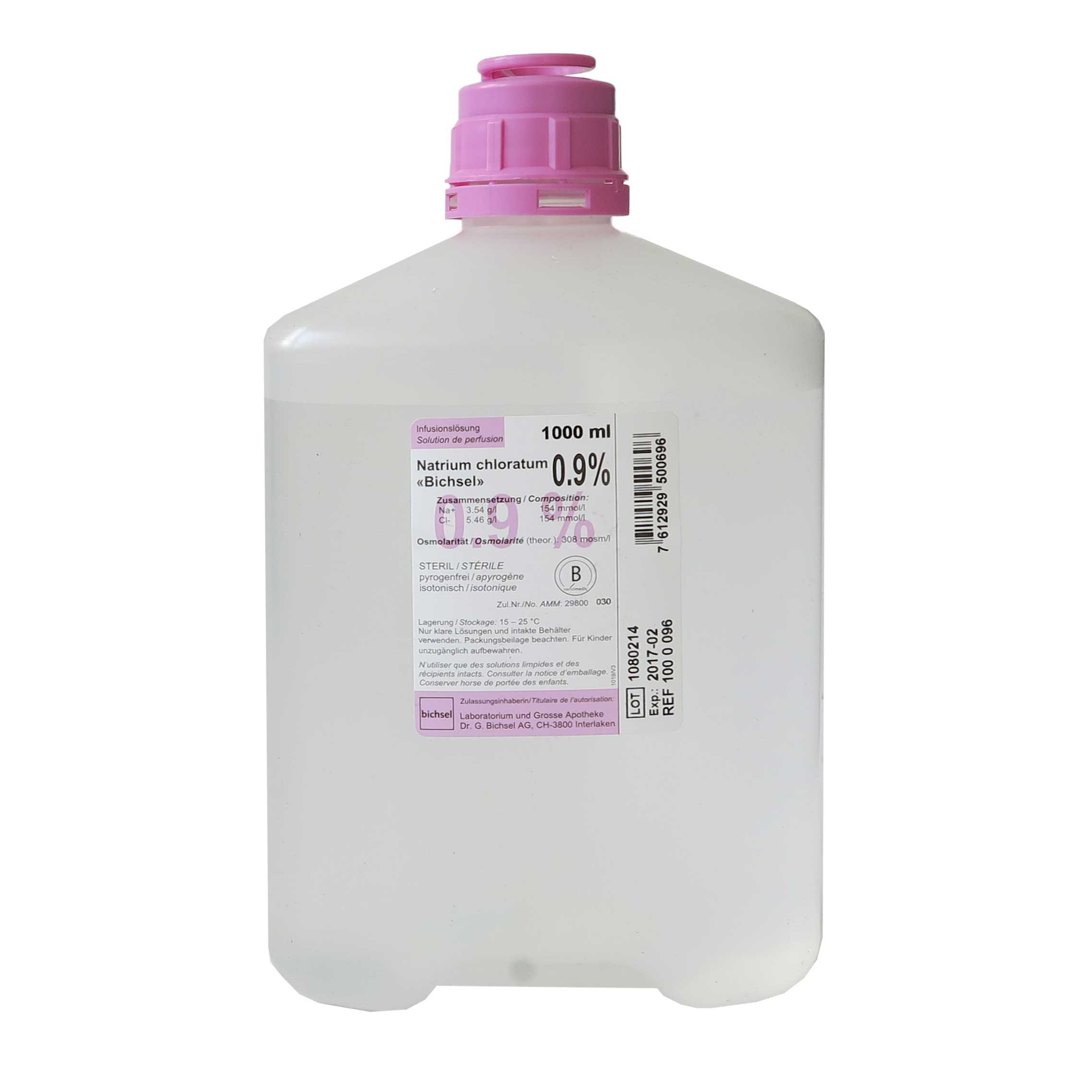 Bichsel Natriumchlorid-Lösung 0.9% Bichsel Natriumchlorid-Lösung 0.9%