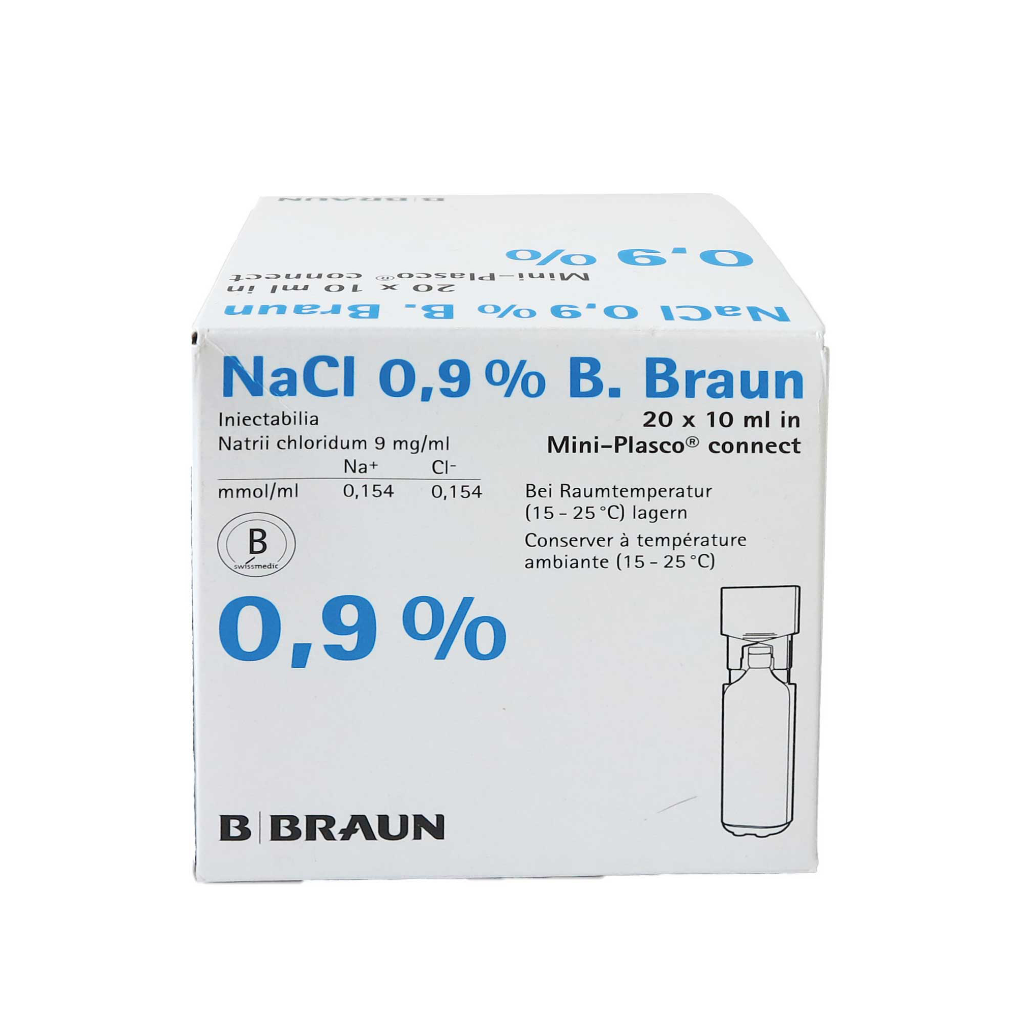 BBraun NaCl 0.9% Mini-Plasco connect BBraun NaCl 0.9% Mini-Plasco connect