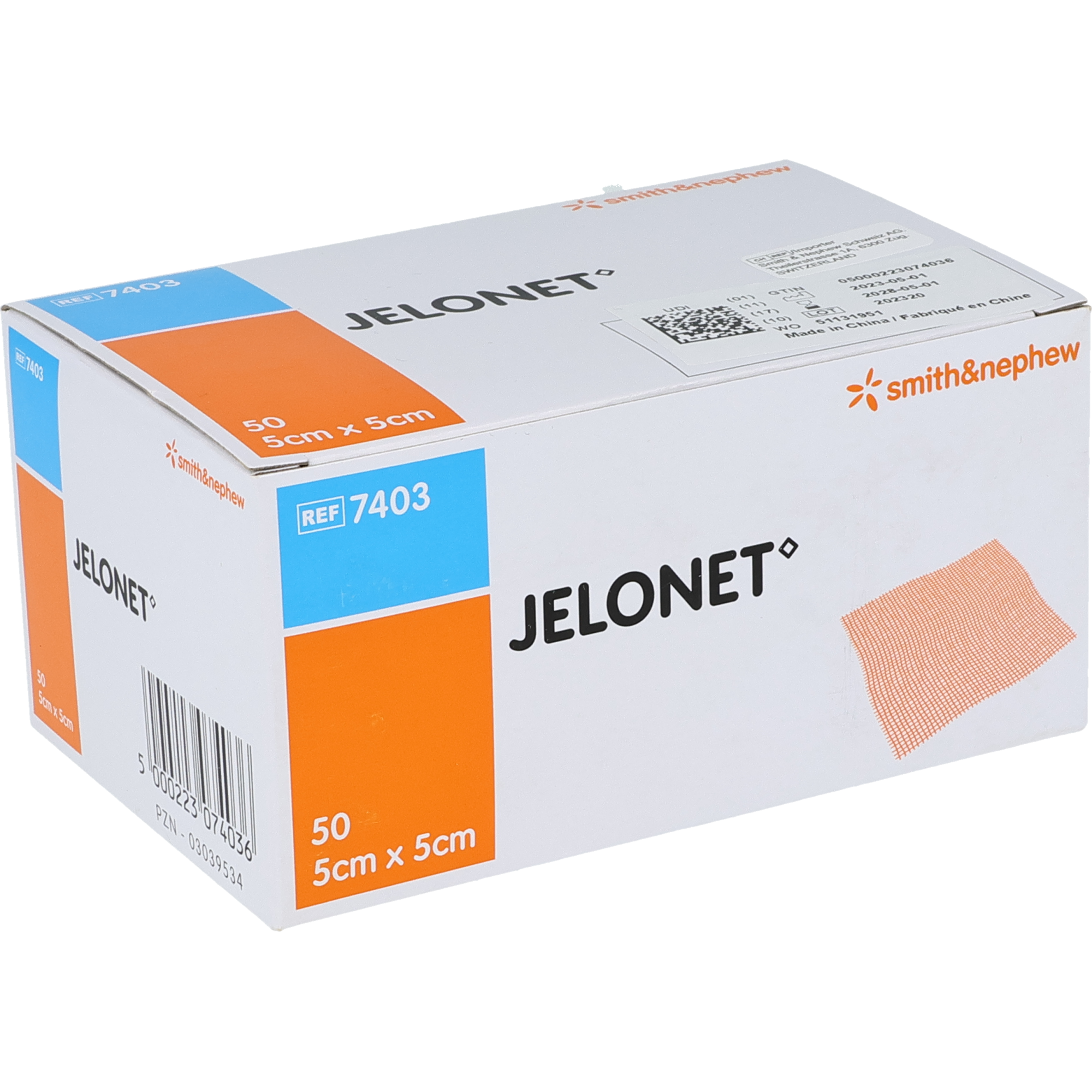 S&N Jelonet Toile de paraffine