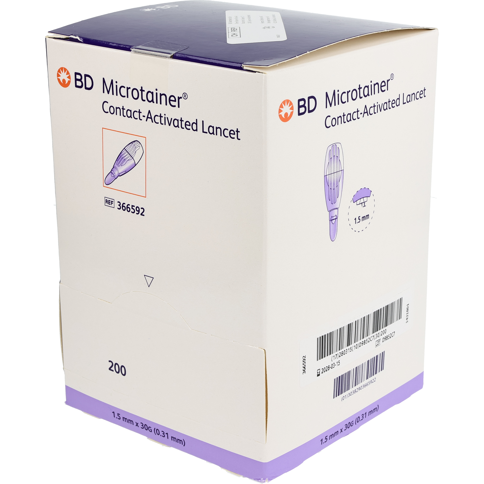 BD Microtainer Safety-Lancette