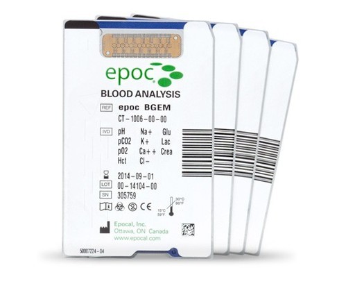 Epoc BGEM Test Card BUN 25T/human Epoc BGEM Test Card BUN 25T/human