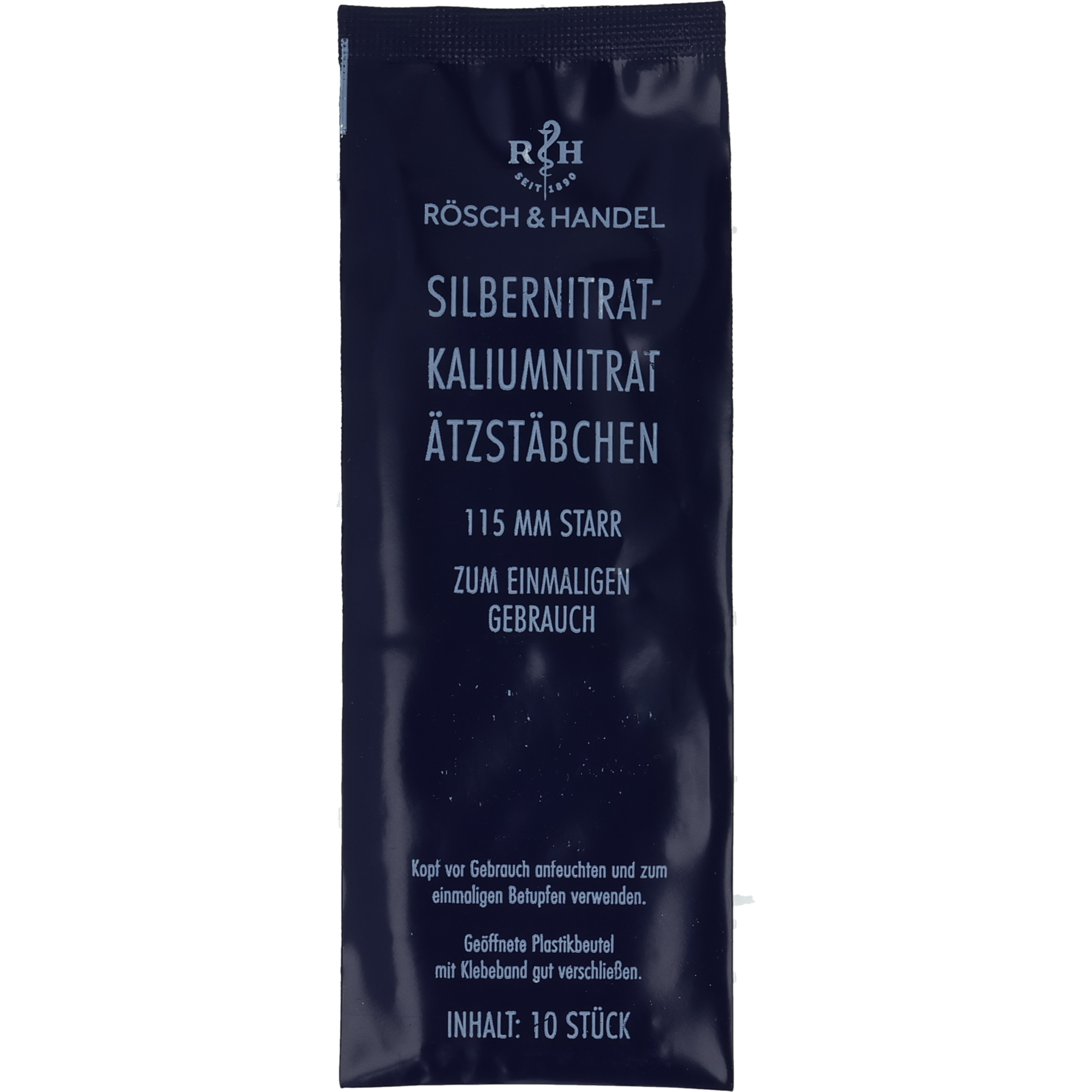 Silbernitrat - Kaliumnitrat - Ätzstäbchen 115 mm