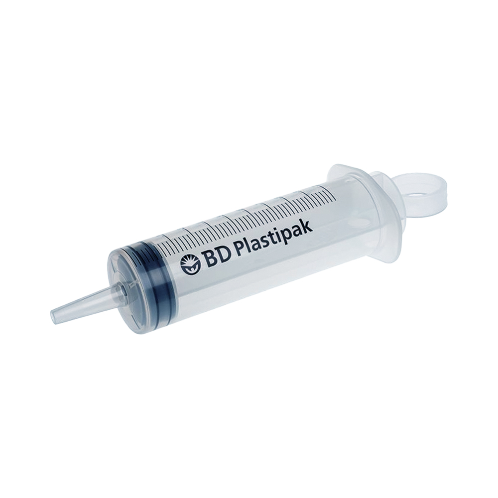 BD Plastipak Seringue pour plaies et vessie avec embout de cathéter