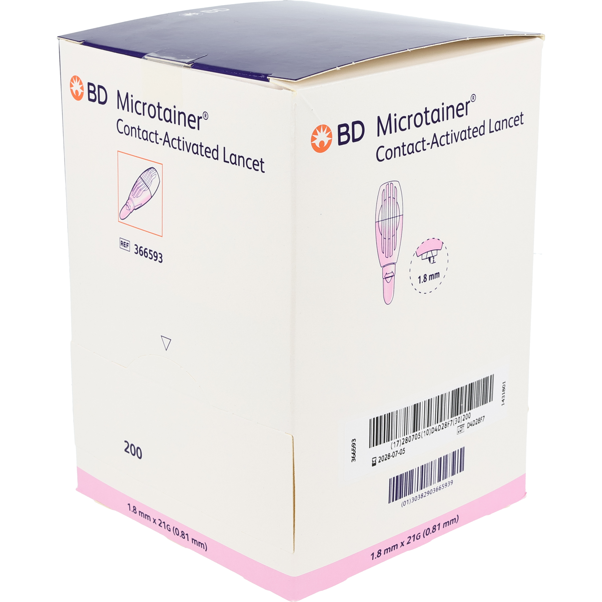 BD Microtainer Safety-Lancette