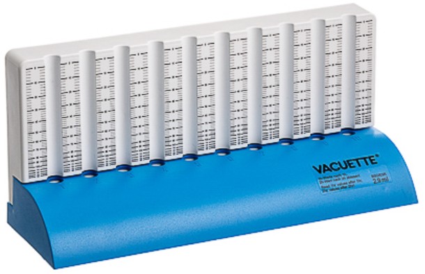 Greiner Vacuette rack VS avec graduation