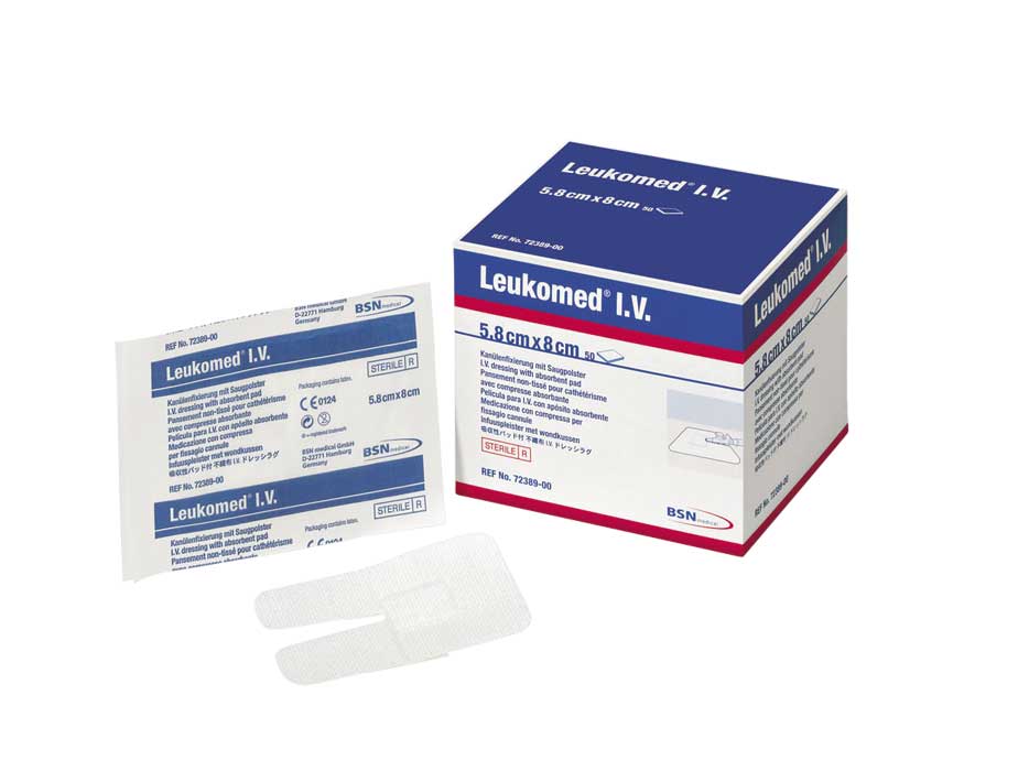 Leukomed I.V. Kanülenfixierpflaster Leukomed I.V. Kanülenfixierpflaster