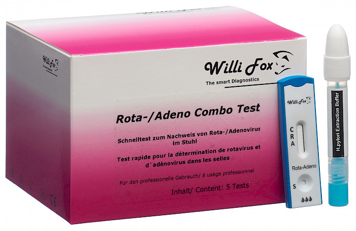 WILLI FOX Rota/Adenovirus Combo Test WILLI FOX Rota/Adenovirus Combo Test