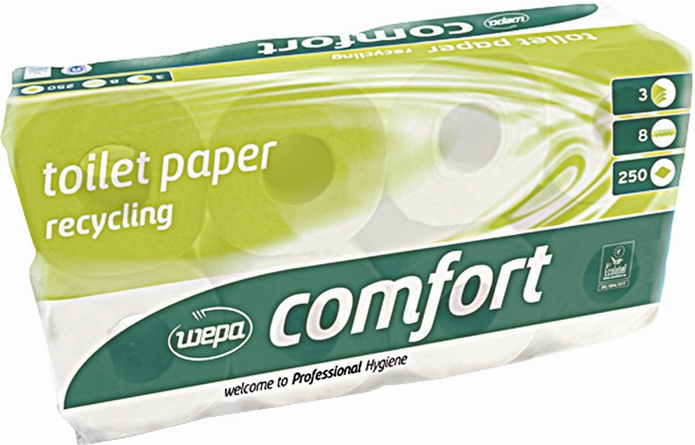 WEPA comfort Toilettenpapier 3-lagig WEPA comfort Toilettenpapier 3-lagig