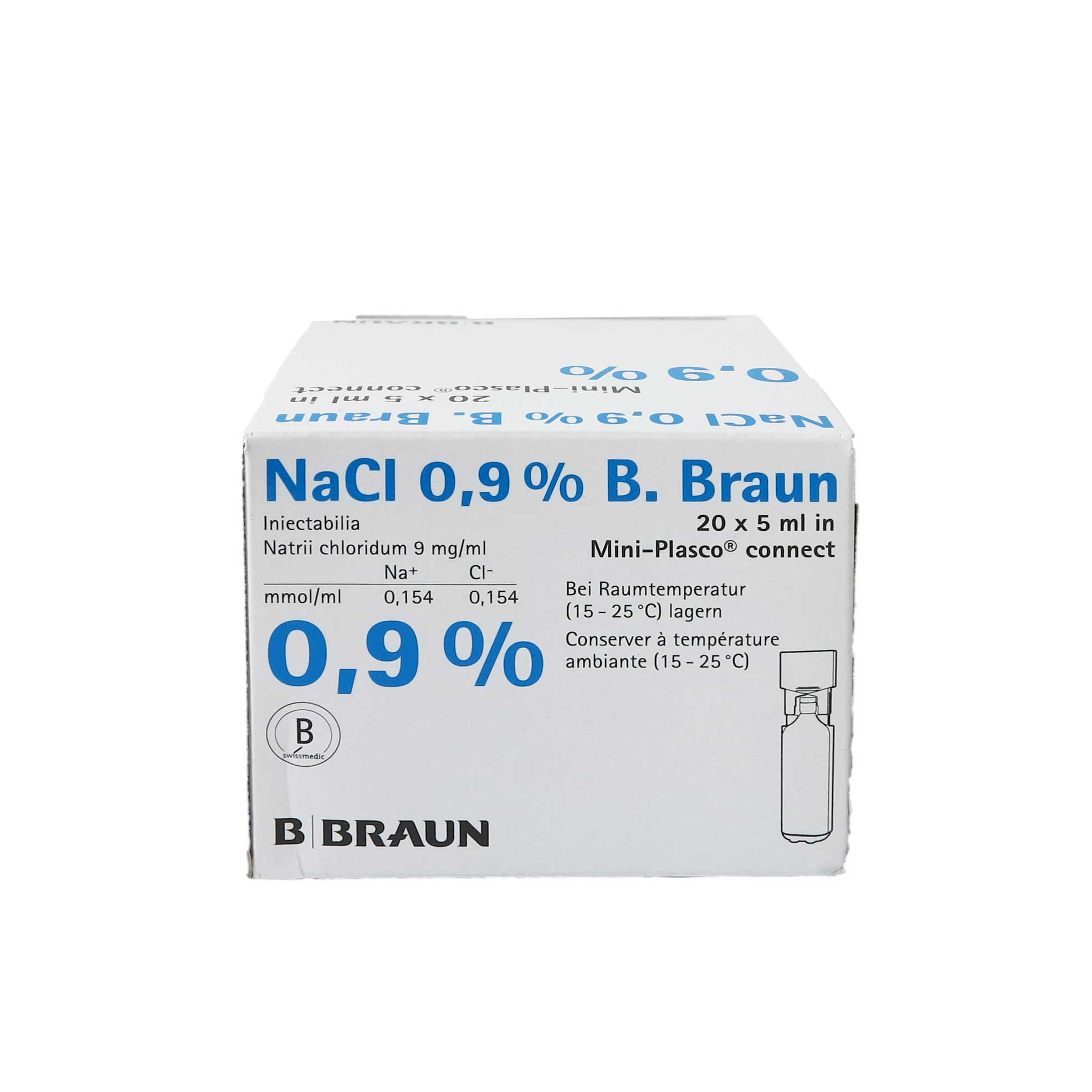 BBraun NaCl 0.9% Mini-Plasco connect BBraun NaCl 0.9% Mini-Plasco connect