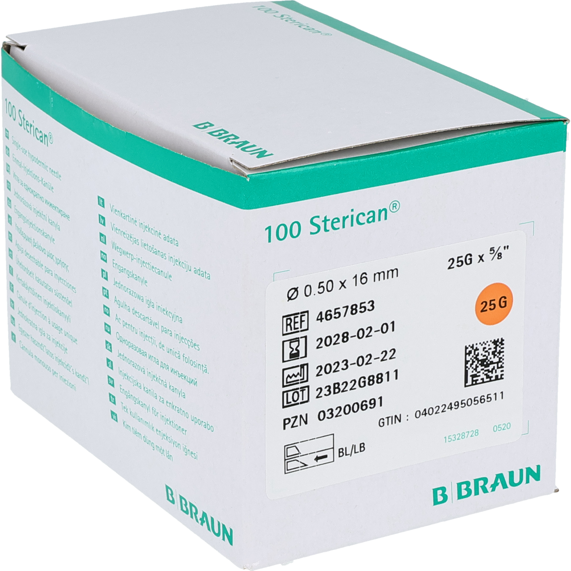 BBraun Sterican Sondergrössen