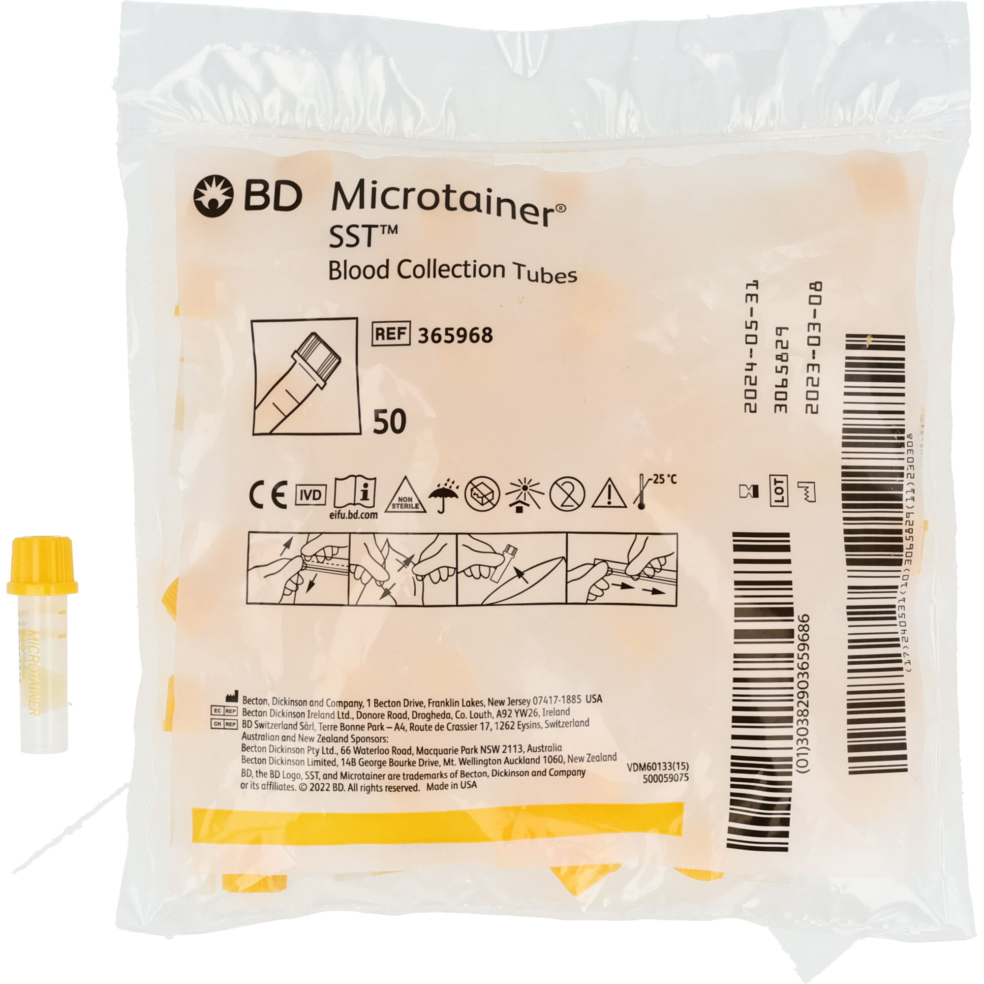 BD Microtainer mit Microgard Verschluss