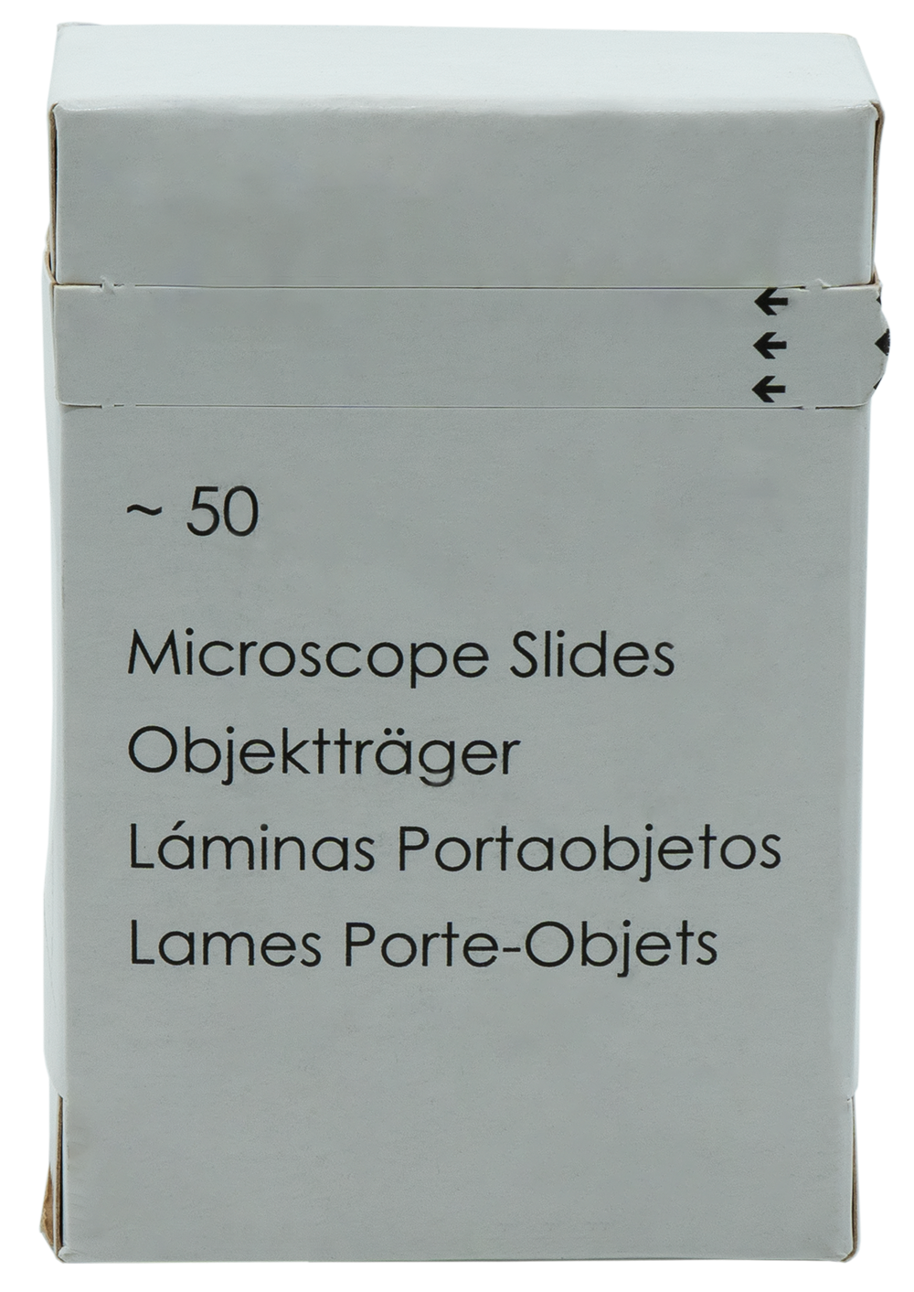 Objektträger mit Mattrand einseitig, farblos Objektträger mit Mattrand einseitig, farblos