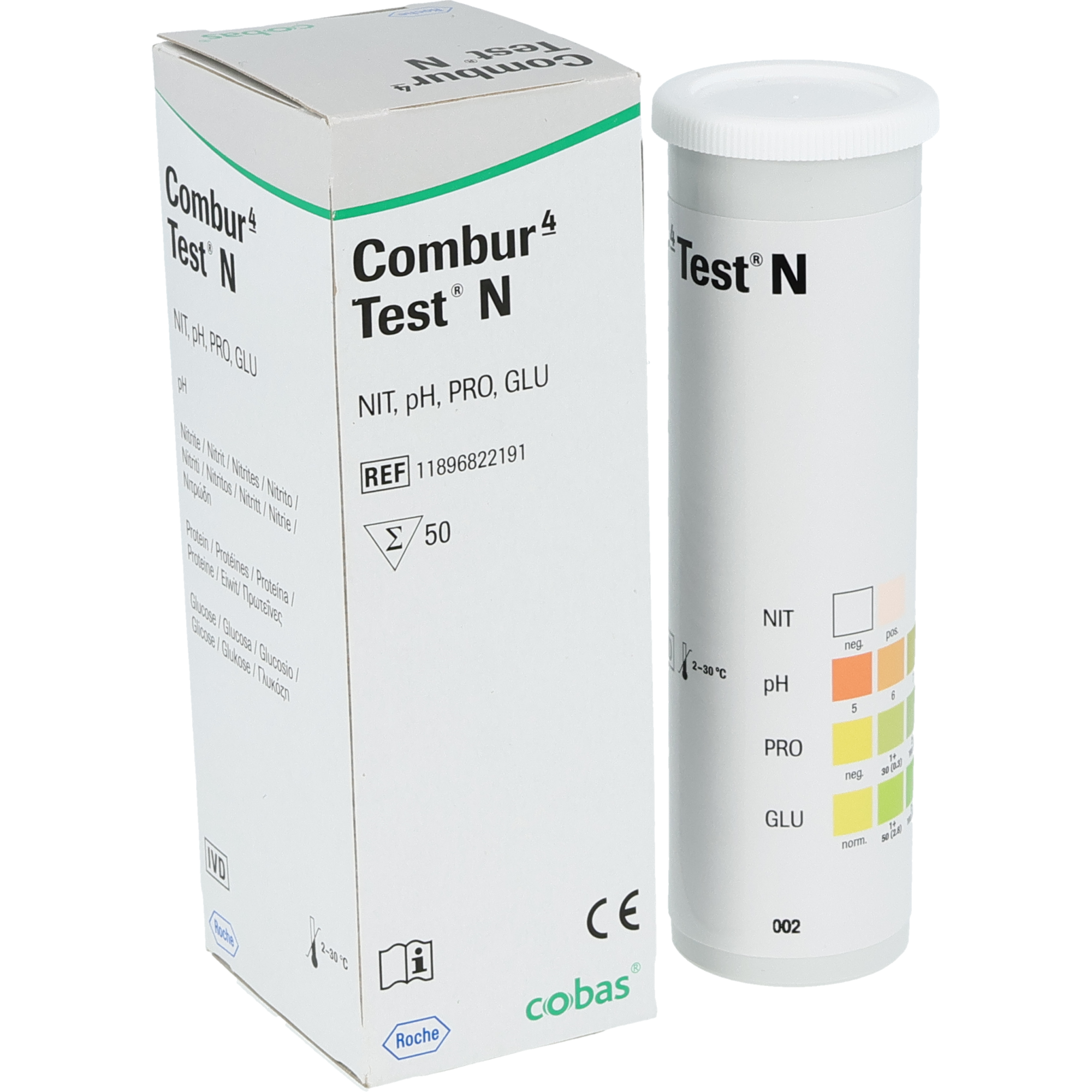 Roche Combur 4 Test N Urinteststreifen Roche Combur 4 Test N Urinteststreifen