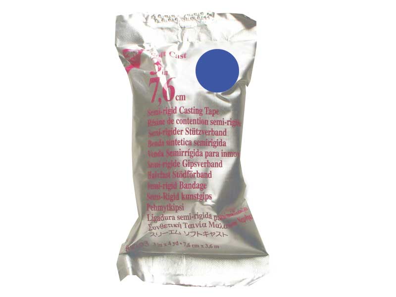 3M Scotchcast Soft Cast blau