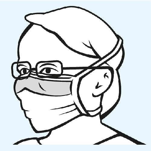 Foliodress mask Comfort Anti Fogging Typ II Foliodress mask Comfort Anti Fogging Typ II