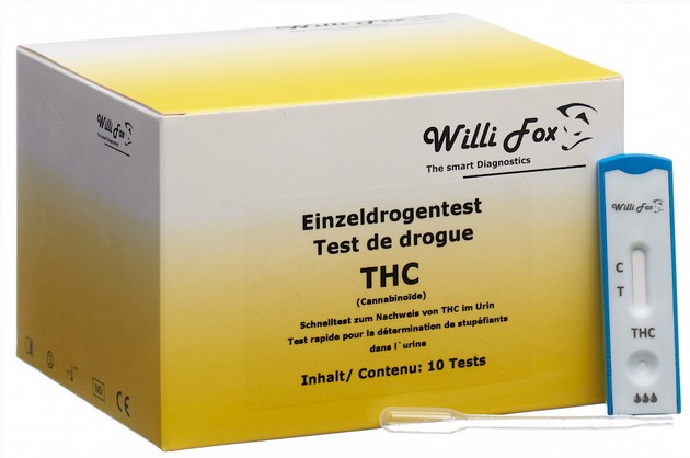 WILLI FOX Drogentest THC im Urin WILLI FOX Drogentest THC im Urin