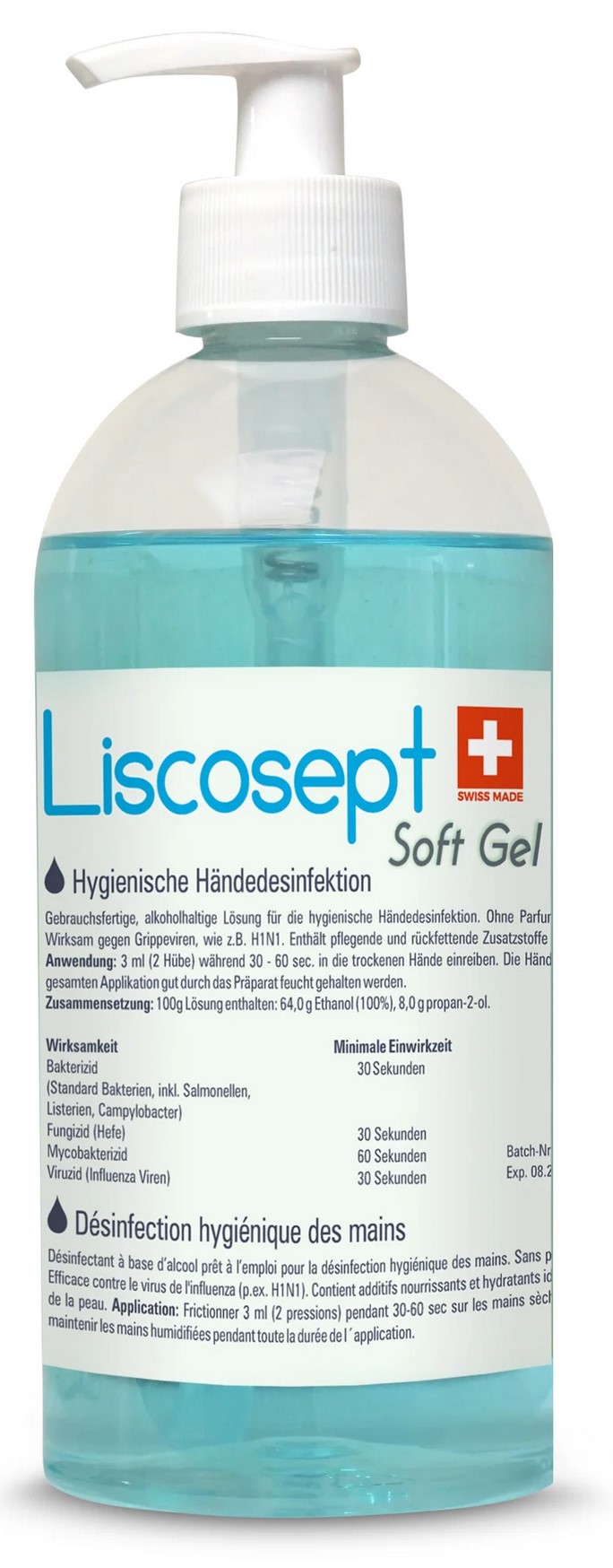 Liscosept Soft Gel 500 ml mit Dosierpumpe Liscosept Soft Gel 500 ml mit Dosierpumpe