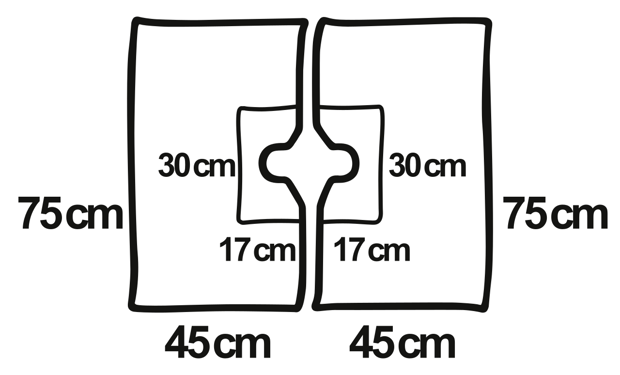 Foliodrape Protect Lochtuch 2-lagig Foliodrape Protect Lochtuch 2-lagig