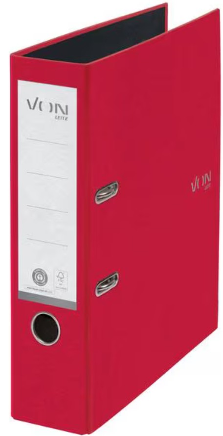 VON Ordner 8 cm, Rot