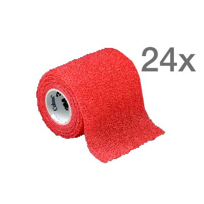 3M Coban Aktivbandage rot