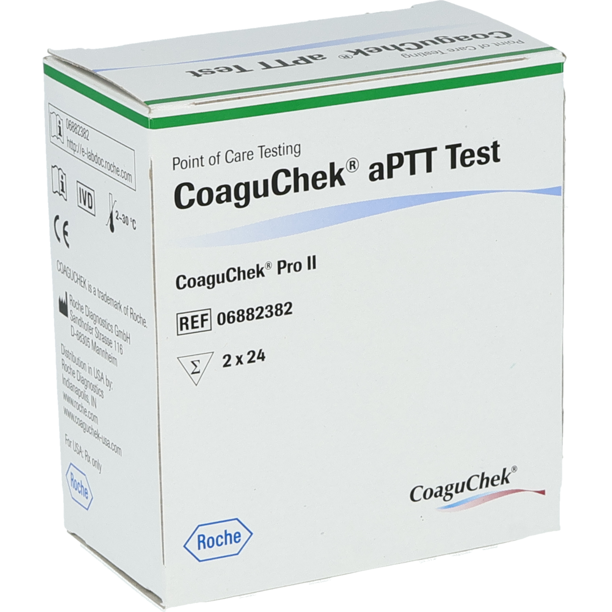 Roche CoaguChek Pro II aPTT Teststreifen